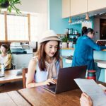 Leben in einem Co-Working-Space